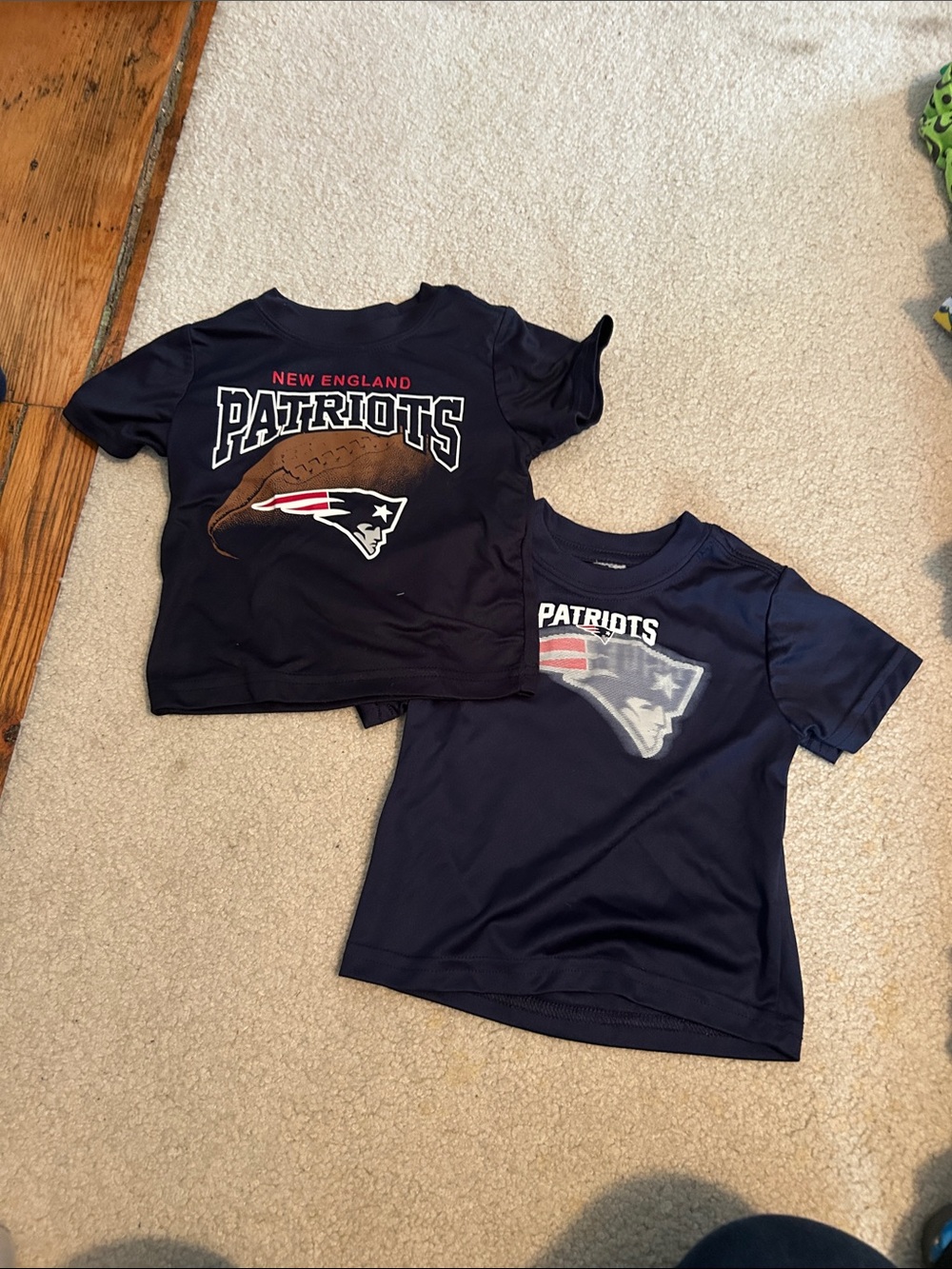 New England Patriots Kids Navy Short Sleeve Tee - Team Logo